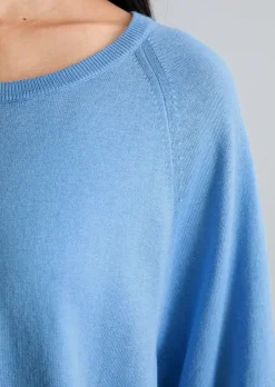 Kurzarm-Pullover relaxed aus weichem Organic-Cotton-Modal-Mix
