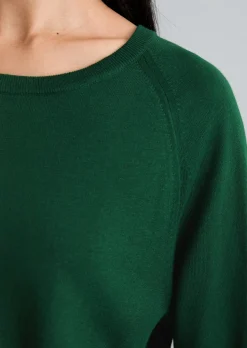 Kurzarm-Pullover relaxed aus weichem Organic-Cotton-Modal-Mix