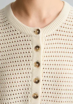 Kurzarm-Pullover relaxed aus Organic Cotton