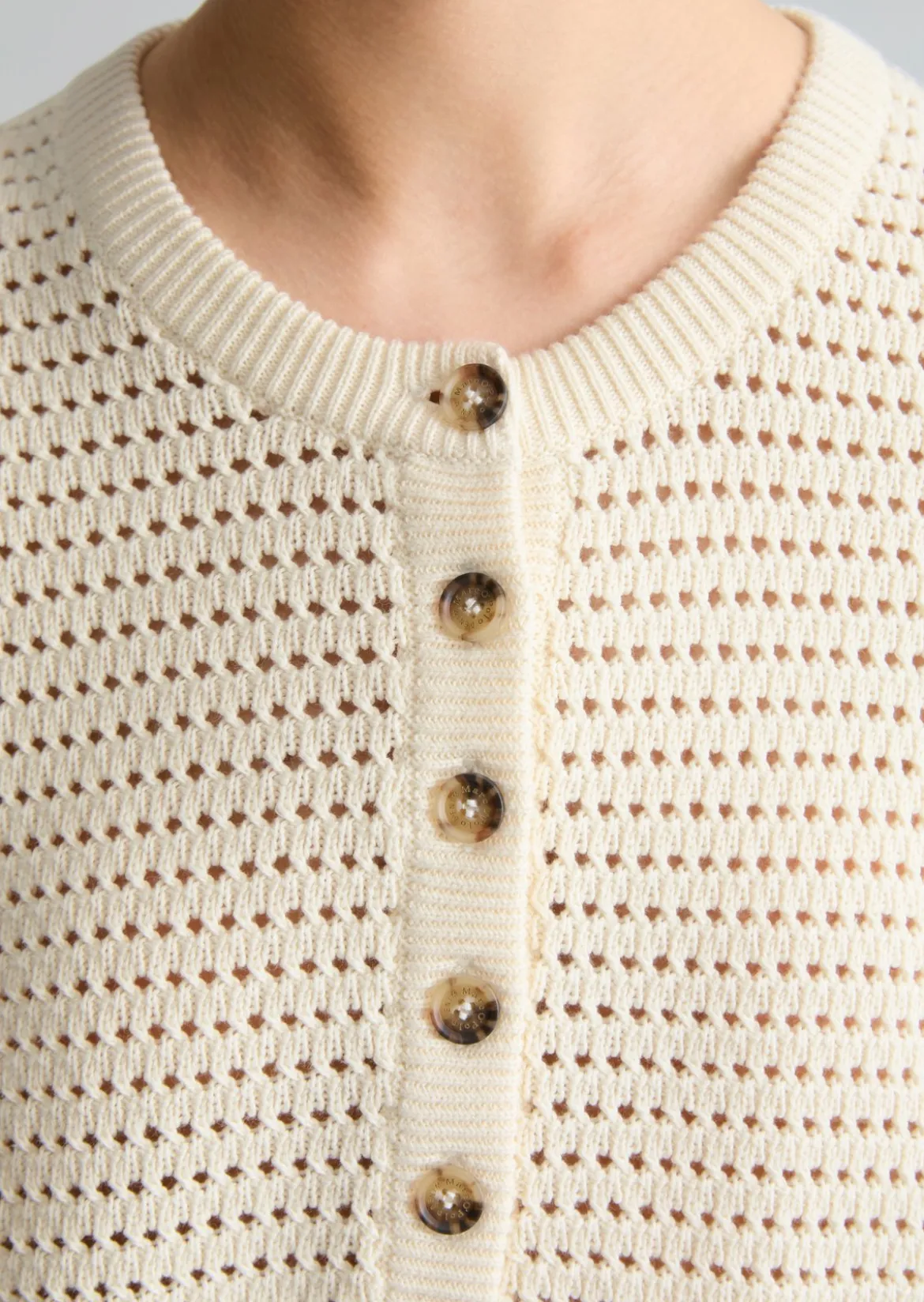Kurzarm-Pullover relaxed aus Organic Cotton