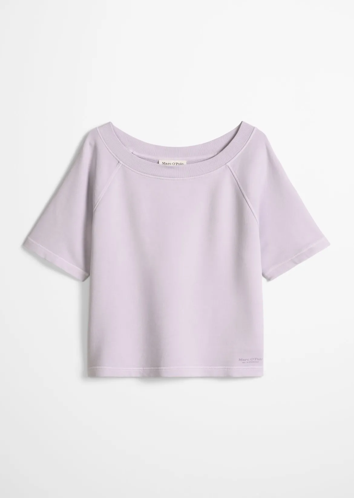 Kurzarm-Sweatshirt loose aus Organic Cotton