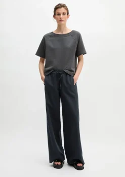 Kurzarm-Sweatshirt loose aus Organic Cotton