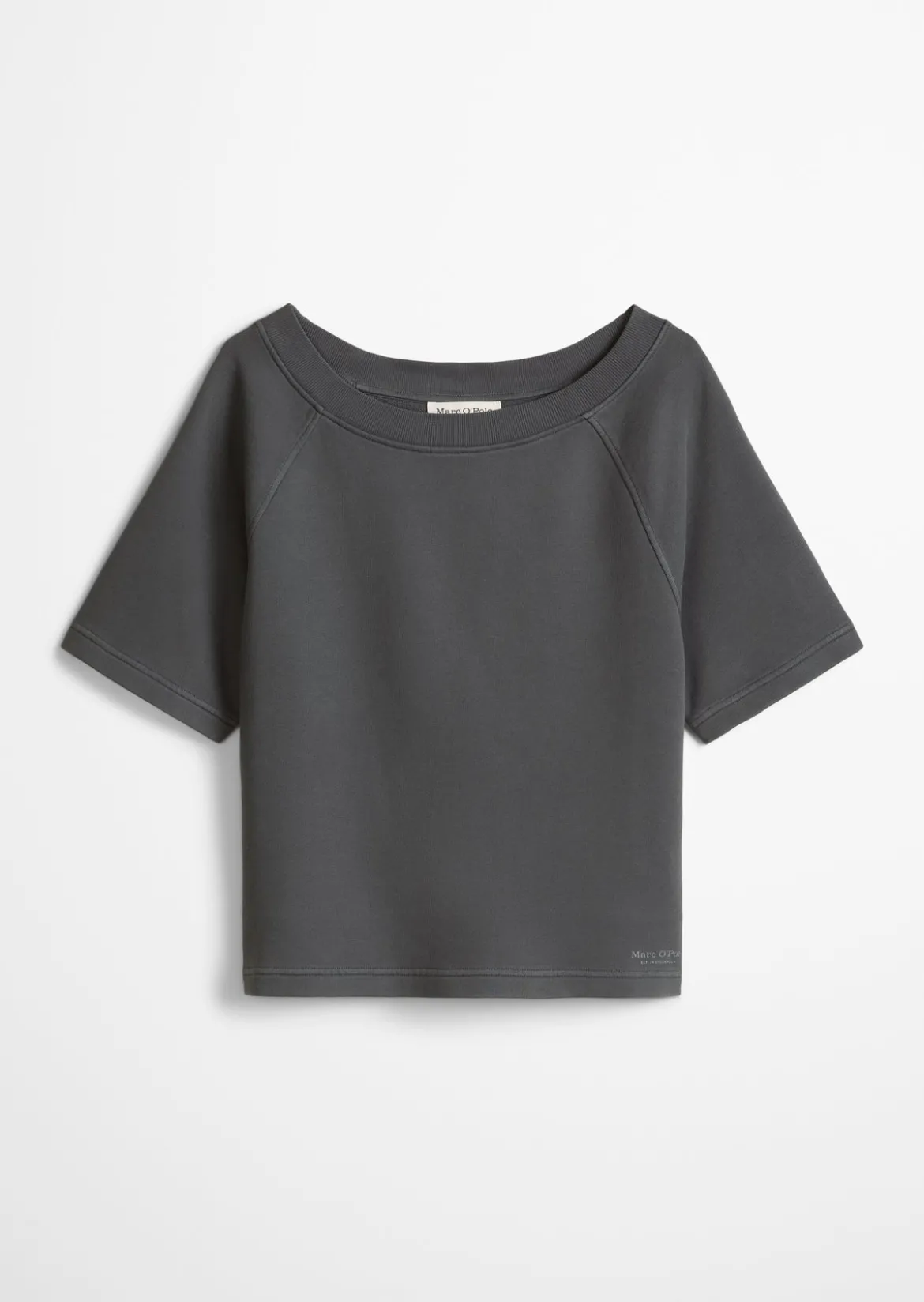 Kurzarm-Sweatshirt loose aus Organic Cotton