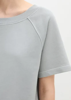 Kurzarm-Sweatshirt loose aus Organic Cotton