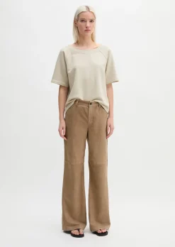 Kurzarm-Sweatshirt loose aus Organic Cotton