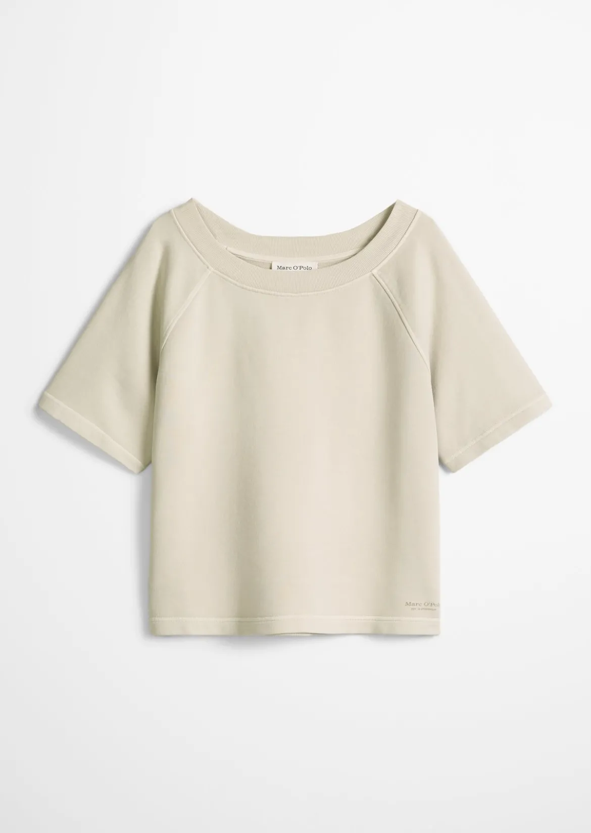 Kurzarm-Sweatshirt loose aus Organic Cotton