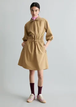 Kurzes Kleid relaxed aus Organic-Cotton-Mix-Stretch