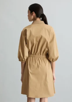 Kurzes Kleid relaxed aus Organic-Cotton-Mix-Stretch
