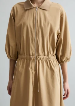 Kurzes Kleid relaxed aus Organic-Cotton-Mix-Stretch