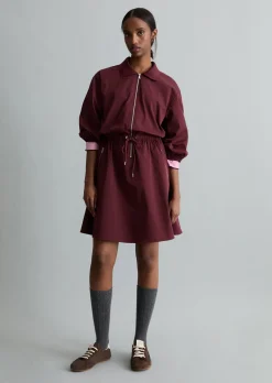 Kurzes Kleid relaxed aus Organic-Cotton-Mix-Stretch