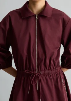 Kurzes Kleid relaxed aus Organic-Cotton-Mix-Stretch