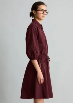 Kurzes Kleid relaxed aus Organic-Cotton-Mix-Stretch