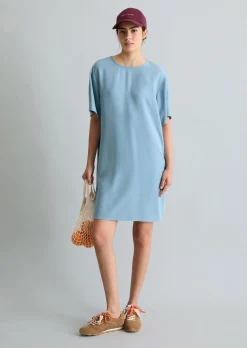 Kurzes Kleid relaxed aus LENZING™ Lyocell