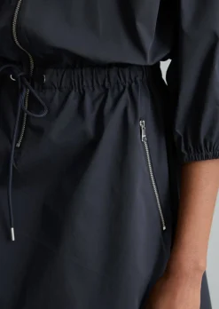 Kurzes Kleid relaxed aus Organic-Cotton-Mix-Stretch