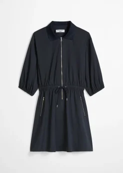 Kurzes Kleid relaxed aus Organic-Cotton-Mix-Stretch