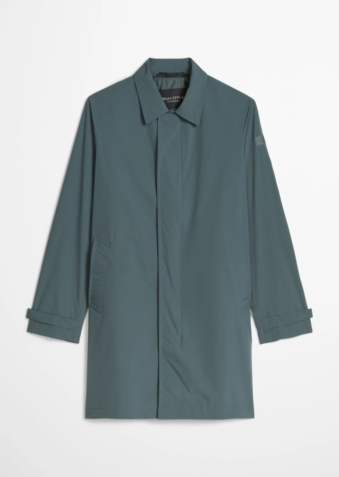 Kurzmantel regular aus recyceltem Polyester
