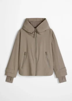 3-Lagen-Regenjacke MOP x Function aus wasserdichtem Nylon-Stretch