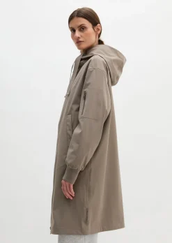 3-Lagen-Regenjacke MOP x Function aus wasserdichtem Nylon-Stretch