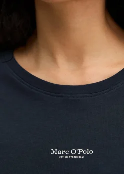 Langarm-Lounge-Shirt aus Bio-Baumwoll-Jersey