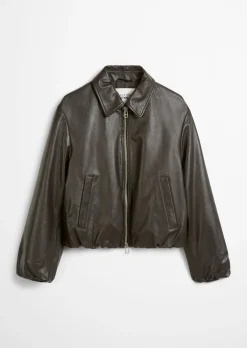 Lederblouson O-Shape aus softem Lammleder