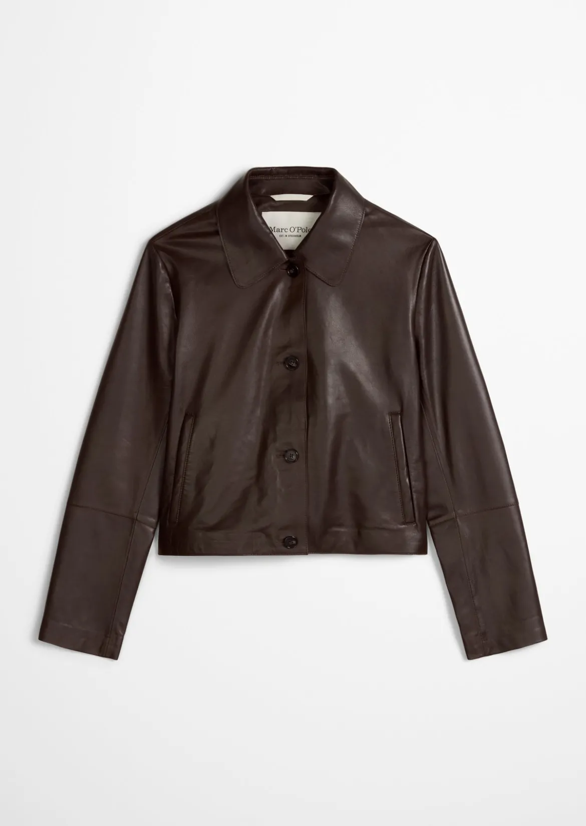 Lederjacke fitted aus softem Lamm-Nappaleder