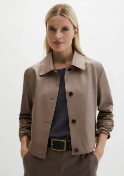 Lederjacke fitted aus softem Lamm-Nappaleder