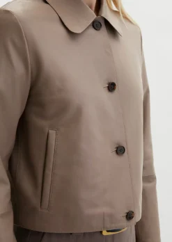 Lederjacke fitted aus softem Lamm-Nappaleder