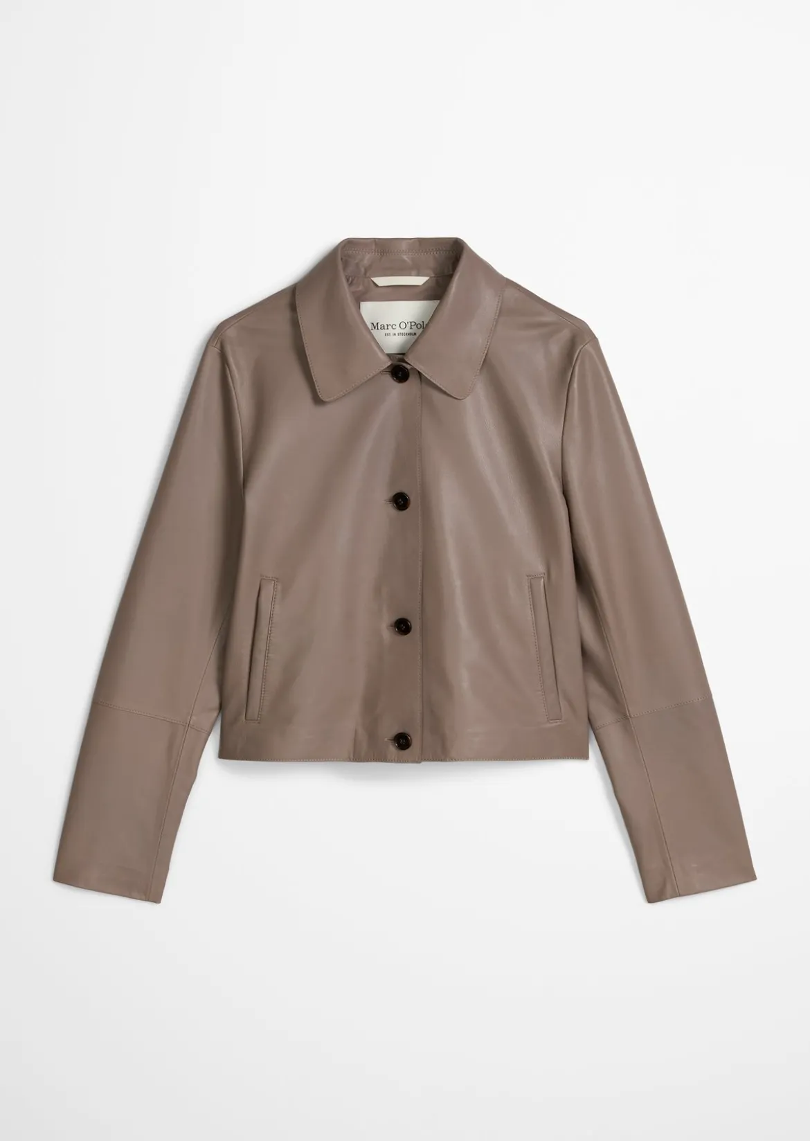 Lederjacke fitted aus softem Lamm-Nappaleder