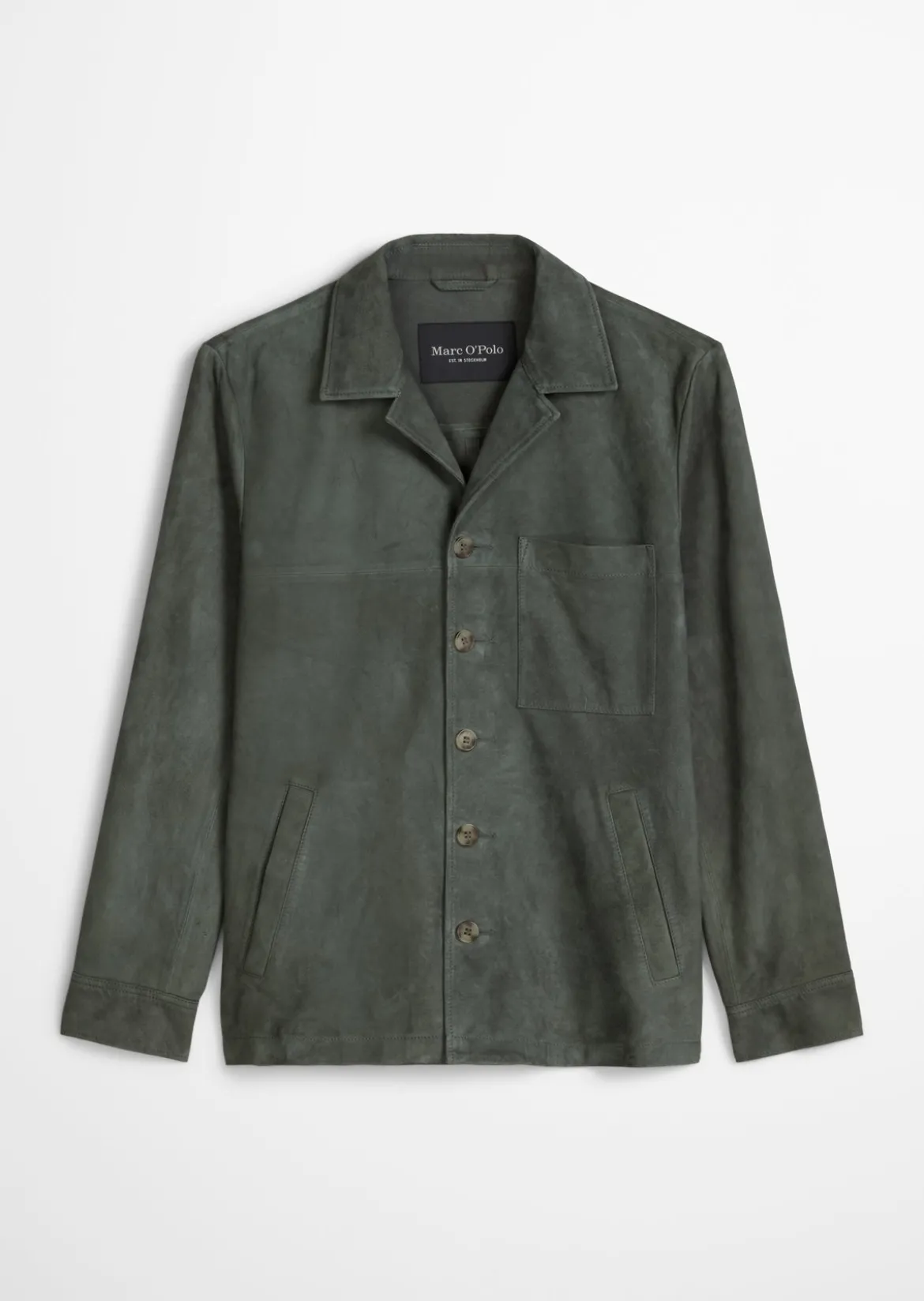 Lederjacke regular aus weichem Veloursleder