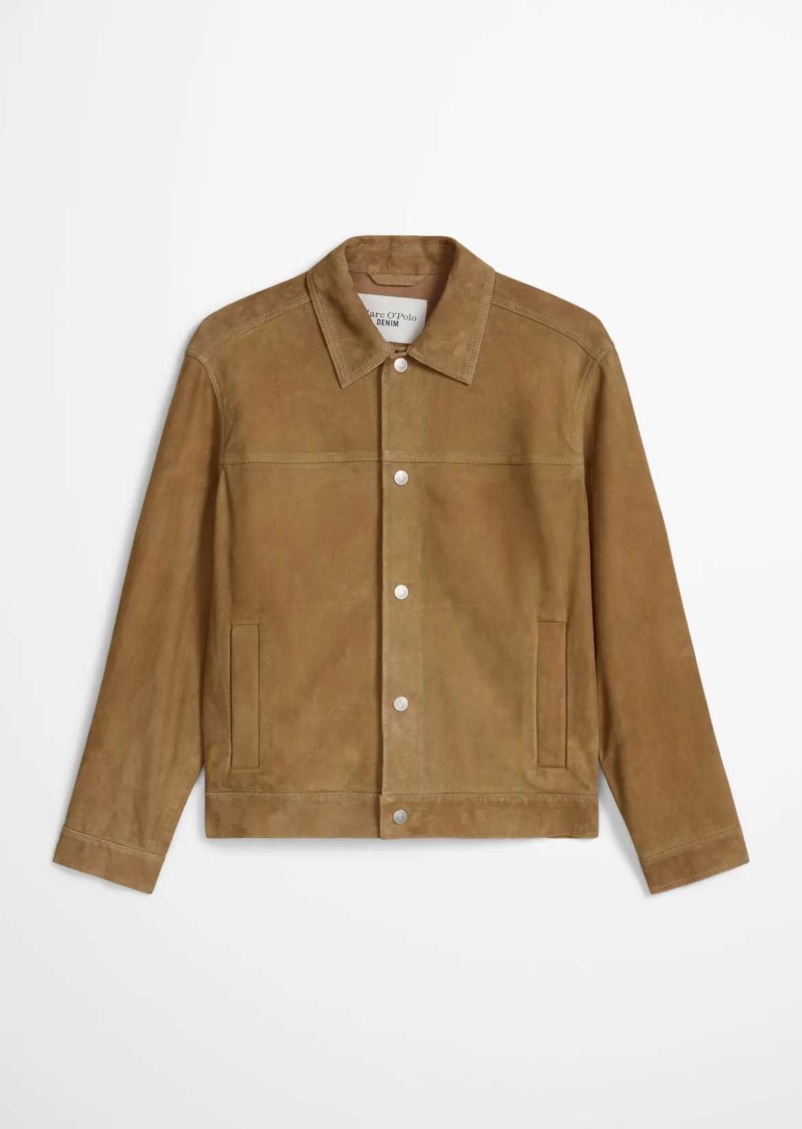 Lederjacke regular aus weichem Veloursleder