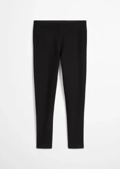 Leggings skinny mit breitem Bund
