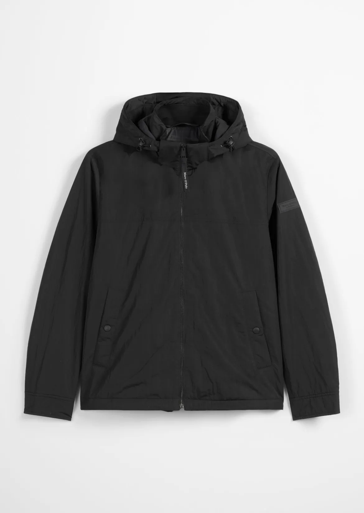 Leicht wattierte Jacke regular mit abnehmbarer Kapuze