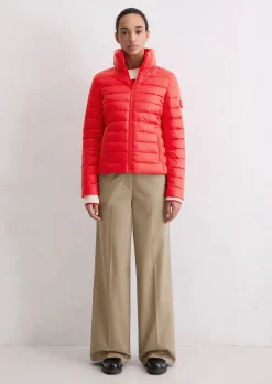 Leichte Steppjacke fitted mit recycelten Materialien
