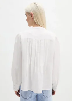 Leinenbluse A-Shape mit natürlich kühlender Funktion