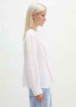 Leinenbluse A-Shape mit natürlich kühlender Funktion
