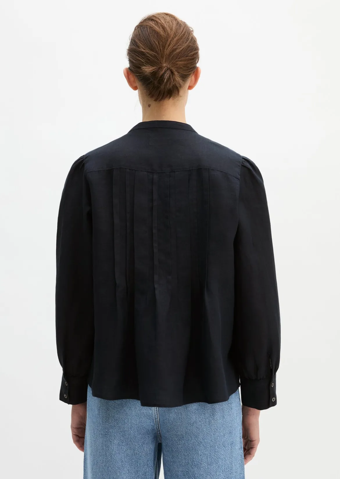 Leinenbluse A-Shape mit natürlich kühlender Funktion
