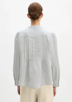 Leinenbluse A-Shape mit natürlich kühlender Funktion
