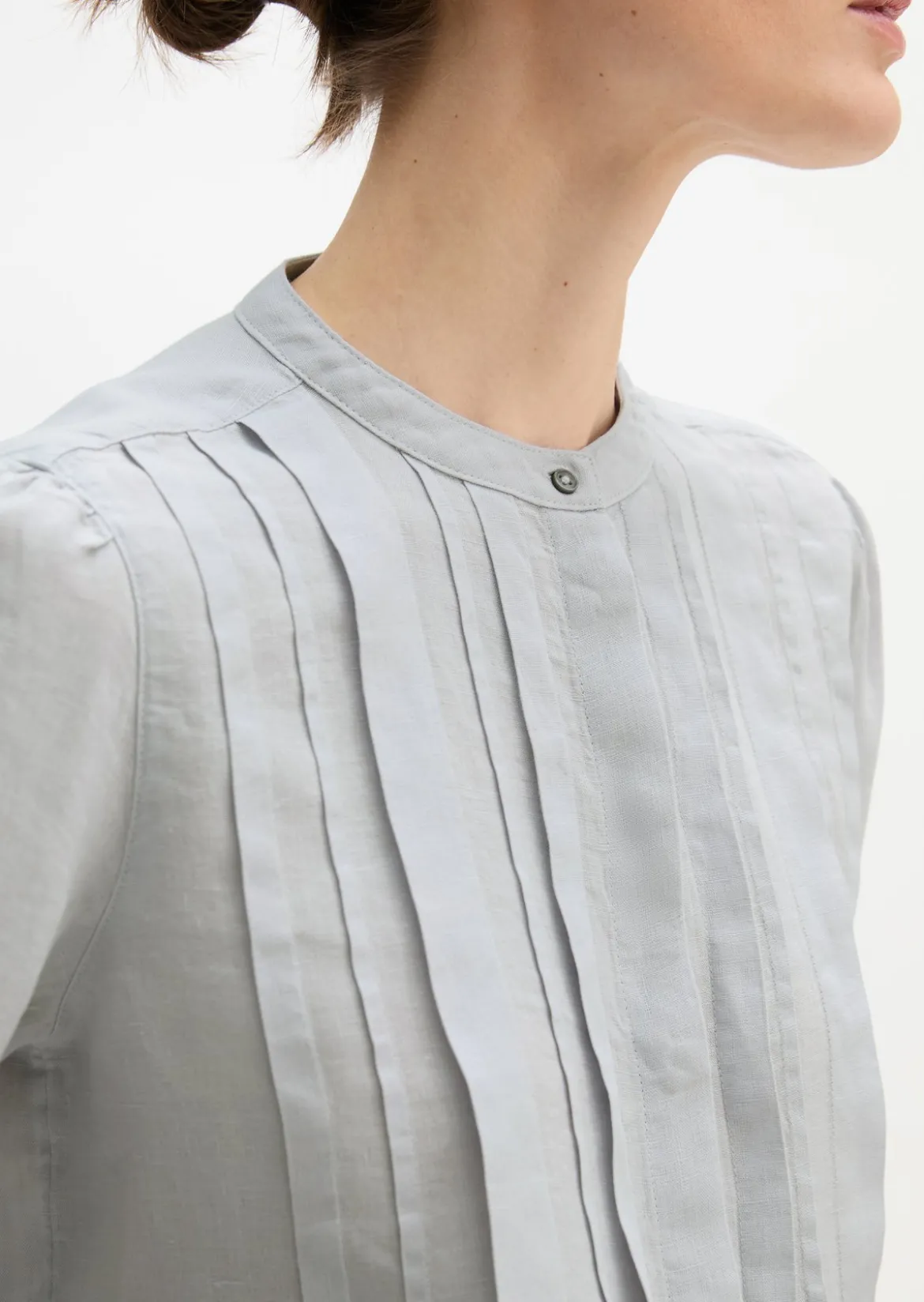 Leinenbluse A-Shape mit natürlich kühlender Funktion