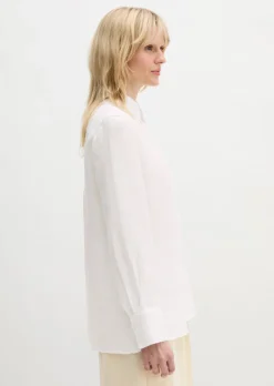 Leinen-Bluse regular aus leichter Qualität