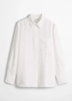 Leinen-Bluse regular aus leichter Qualität