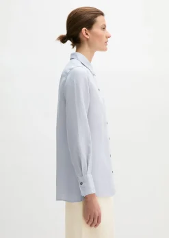 Leinen-Bluse regular aus leichter Qualität