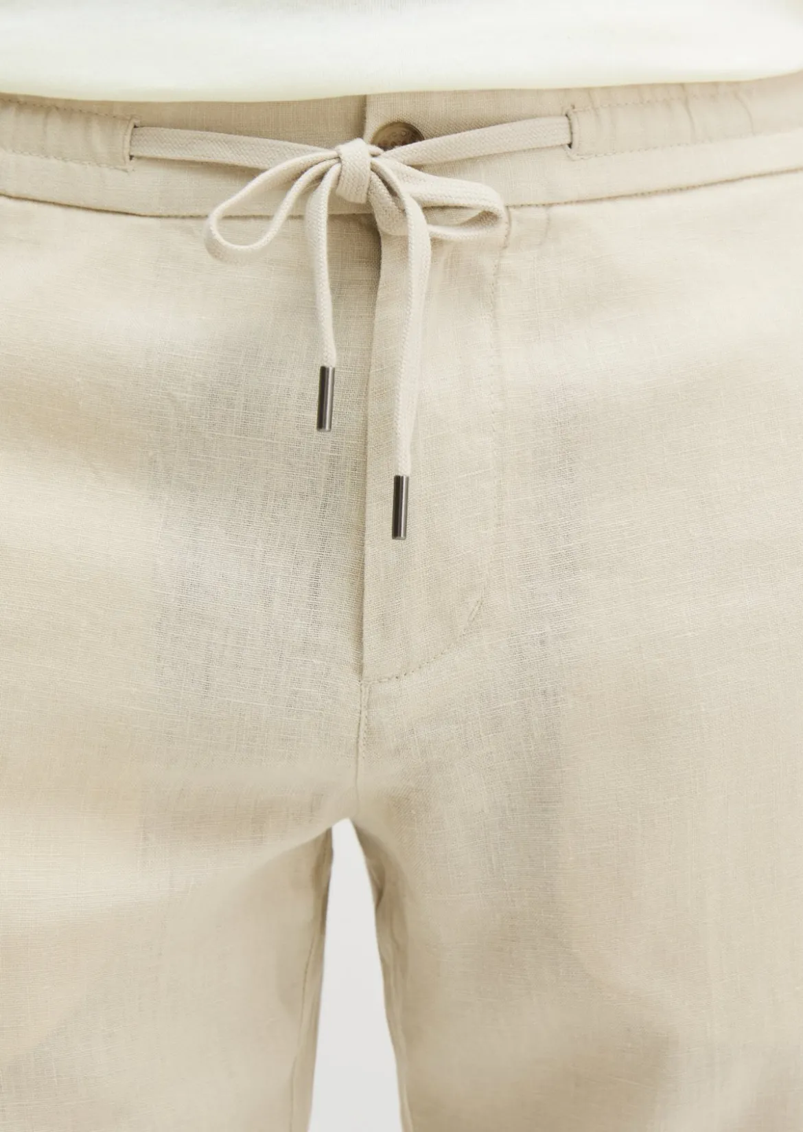 Leinenhose Model Morot Jogger mit elastischem Bund