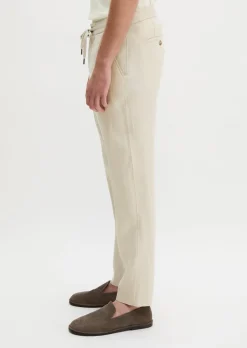 Leinenhose Model Morot Jogger mit elastischem Bund
