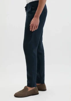 Leinenhose Model Morot Jogger mit elastischem Bund