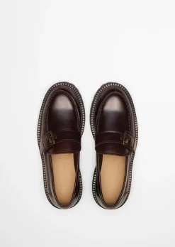 Loafer mit robuster Profil-Laufsohle