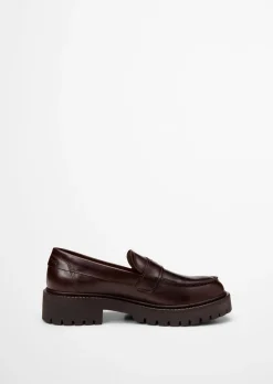 Loafer mit robuster Profil-Laufsohle
