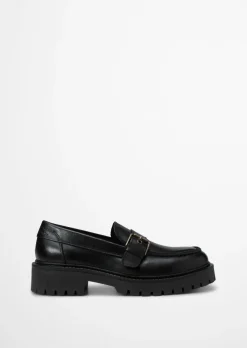 Loafer mit robuster Profil-Laufsohle