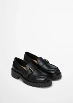 Loafer mit robuster Profil-Laufsohle
