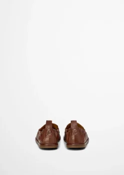 Loafer Model Alva mit elastischer Fersenkante