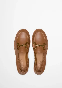 Loafer Model Alva mit elastischer Fersenkante